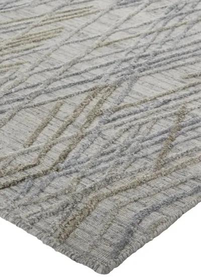 Elias 6589F Gray/Blue 2'9" x 10' Rug