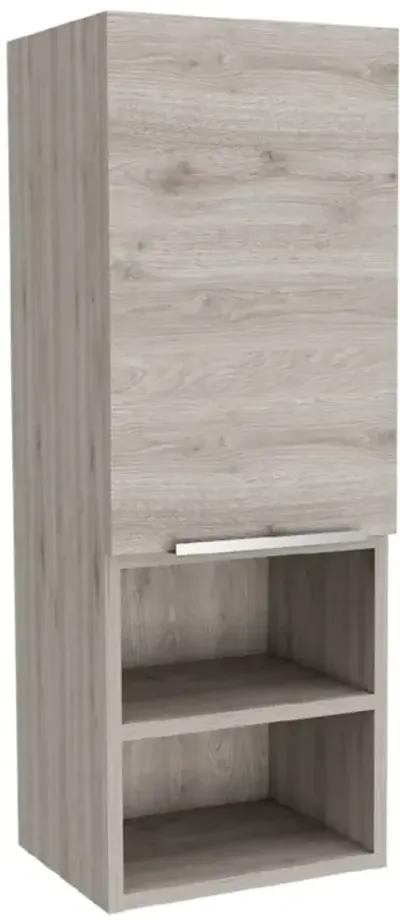 Beardsley 2-Shelf Bathroom Cabinet Light Grey