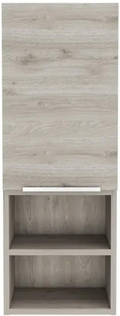 Beardsley 2-Shelf Bathroom Cabinet Light Grey