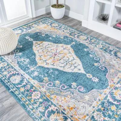 Zelda Bohemian Cottage Medallion Area Rug