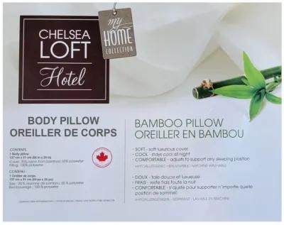 Cotton House - Bamboo Pillow, Hypoallergenic, Body Pillow Size