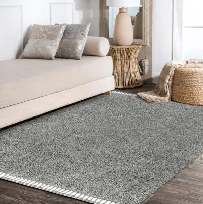 Mercer Shag Plush Tassel Area Rug