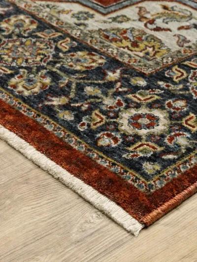 Aberdeen 6'7" x 9'6" Red Rug