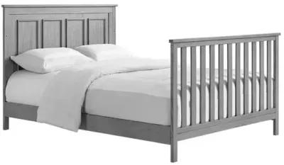 Oxford Baby Bennett Full Bed Conversion Kit Rustic Gray