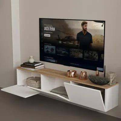 Atelier Mobili Floating TV Stand, TV Stand up to 75 inch TV, Floating TV Stand Wall Mounted