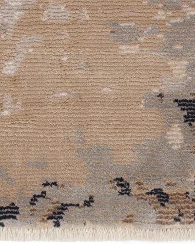 Sanaa By Nikki Chu Lehana Brown 2'6" x 12' Runner Rug