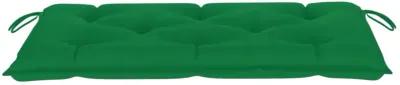 vidaXL Garden Bench Cushion Green 39.4"x19.7"x2.8" Fabric