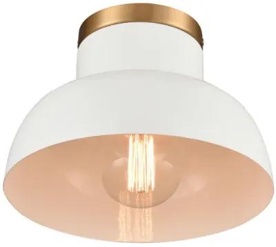 Lewellen 10'' Wide 1-Light Semi Flush Mount