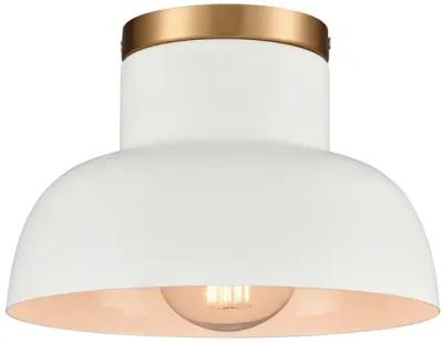 Lewellen 10'' Wide 1-Light Semi Flush Mount