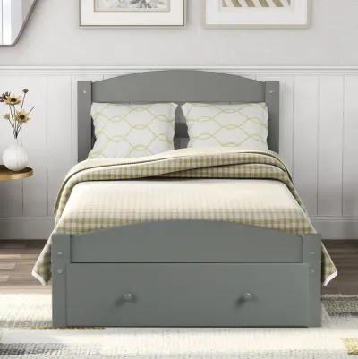 Merax Platform Twin Bed Frame