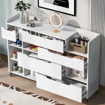 Merax Modern Shoe Organizer Storage Cabinet