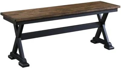 Belen Kox Transitional Two-Tone Bench, Belen Kox