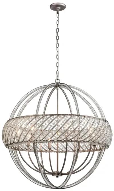 Bradington 32'' Wide 8-Light Chandelier