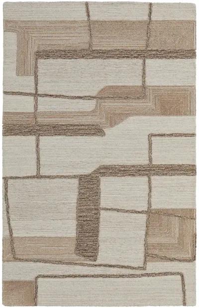 Pollock 8954F 10' x 14' Ivory/Brown/Tan Rug