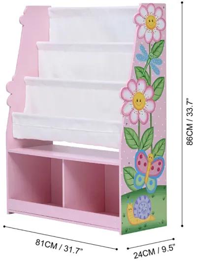 Fantasy Fields - Magic Garden Book Rack Storage Kids Display Bookshelf