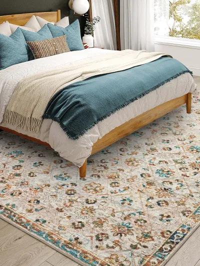 Jericho JC8 Parchment 5' x 7'6" Rug