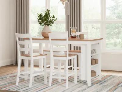 Gesthaven Counter Height Dining Table- White