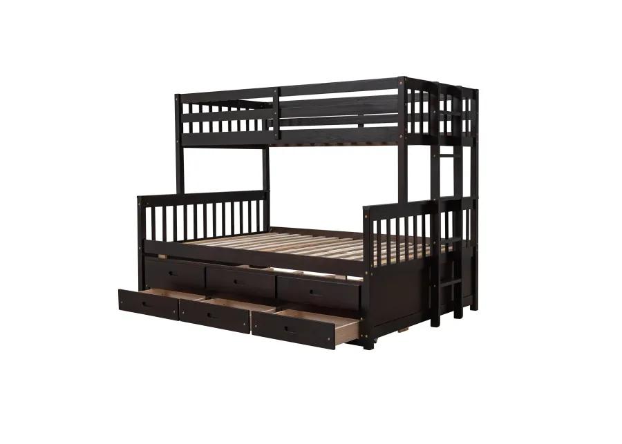 Merax Separable Bunk Bed with Storage Drawers