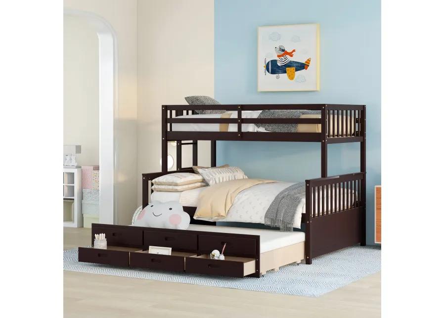 Merax Separable Bunk Bed with Storage Drawers