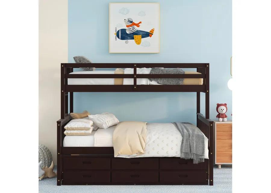 Merax Separable Bunk Bed with Storage Drawers