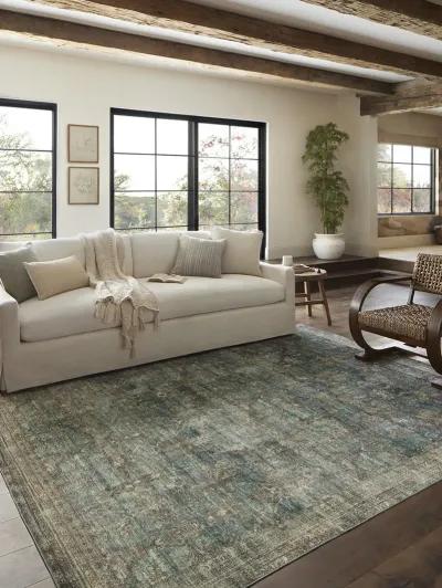 Banks BAN01 Ocean/Spice 3'6" x 5'6" Rug