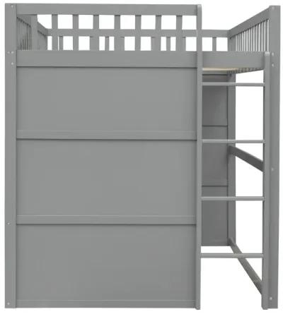 Merax House Loft Bed with Ladder