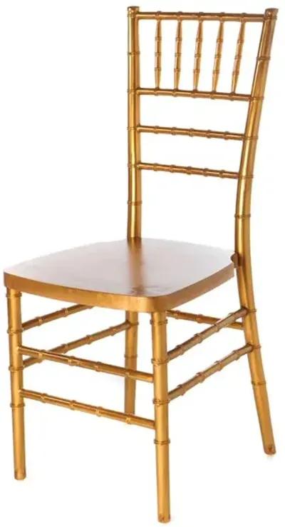 Commerical Seating Products European Gold Wood Dining Chairs