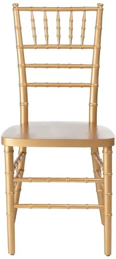 Commerical Seating Products European Gold Wood Dining Chairs