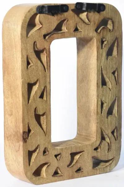 Vintage Natural Gold Handmade Eco-Friendly "0" Numeric Number For Wall Mount & Table Top Décor