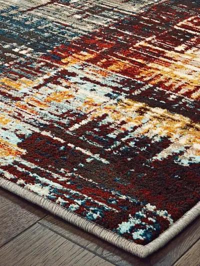 Sedona 9'10" x 12'10" Blue Rug