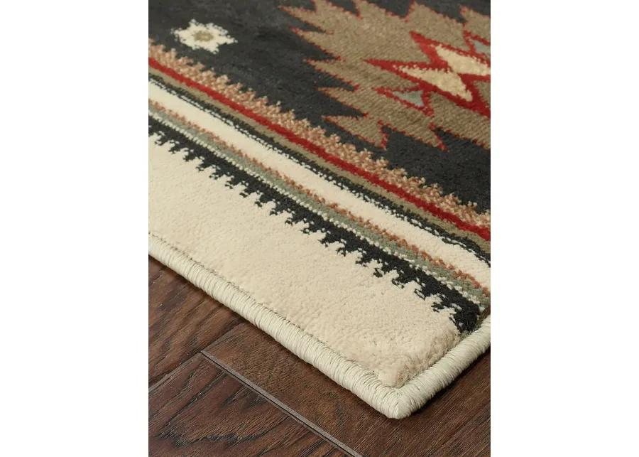 Hudson 1'10" x 7'6" Beige Rug