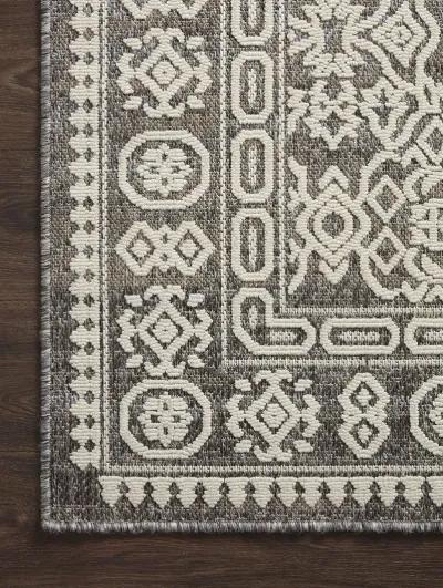 Rainier RAI02 Pebble/Ivory 5'3" x 7'7" Rug