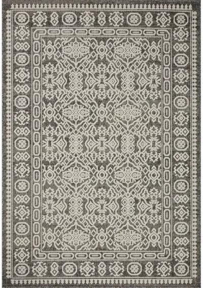 Rainier RAI02 Pebble/Ivory 5'3" x 7'7" Rug