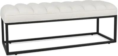 Metal Base Upholstered Bench For Bedroom For Entryway