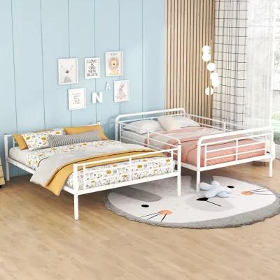 Merax Modern Metal Bunk Bed with 2 Beds