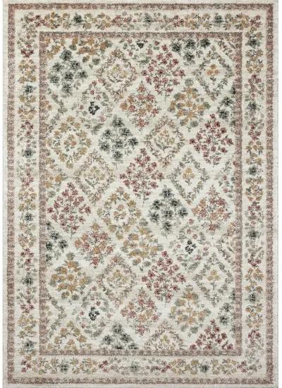 Laurel LAU-04 Cream 2''8" x 10' Rug by Rifle Paper Co.