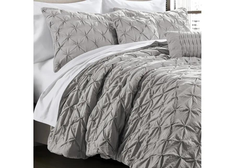 Ravello Pintuck Comforter 5-Pc Set