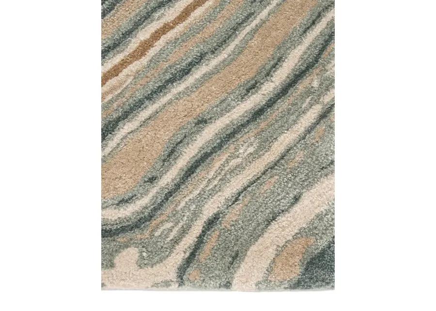 Genesis Atha Tan/Taupe 5' x 8' Rug