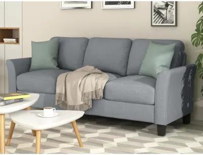 3-Seat Sofa Living Room Linen Fabric