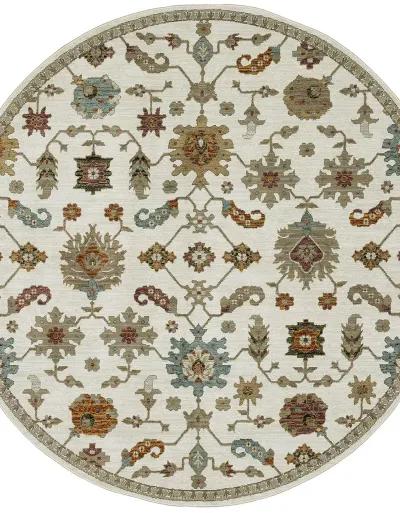 Andorra 1'10" x 3'2" Ivory Rug