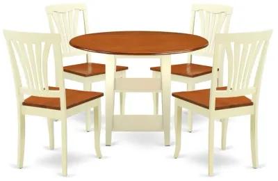 Dining Room Set Buttermilk & Cherry