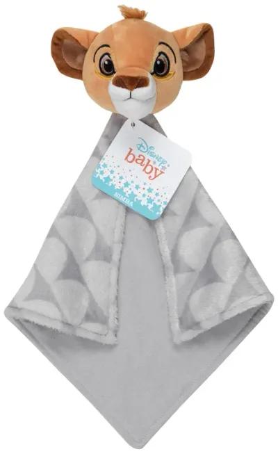 Lambs & Ivy Disney Baby THE LION KING Lovey Gray Plush Security Blanket