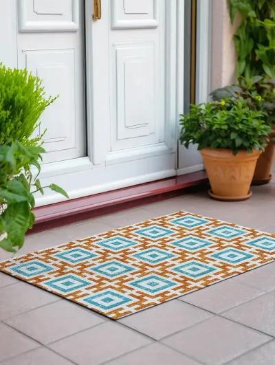 Marlo MO1 Orange 20" x 30" Rug