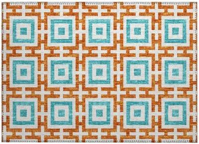 Marlo MO1 Orange 20" x 30" Rug