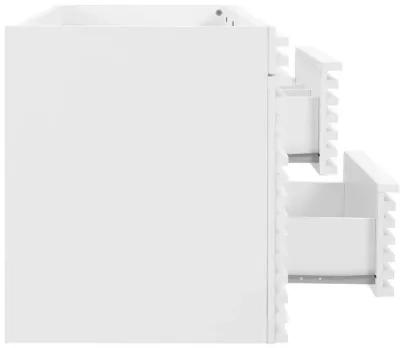 Render 48" Wall-Mount Bathroom Vanity Cabinet