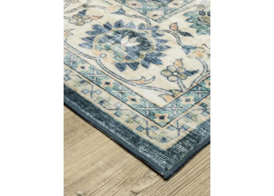 Sumter 7'6" x 10' Blue Rug