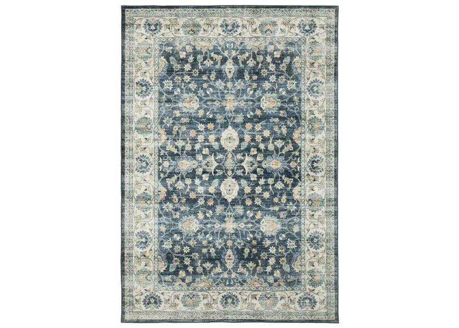 Sumter 7'6" x 10' Blue Rug