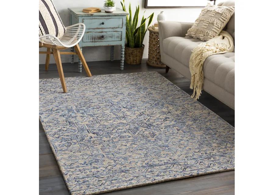 Newcastle NCS-2310 4' x 6' Blue Rug