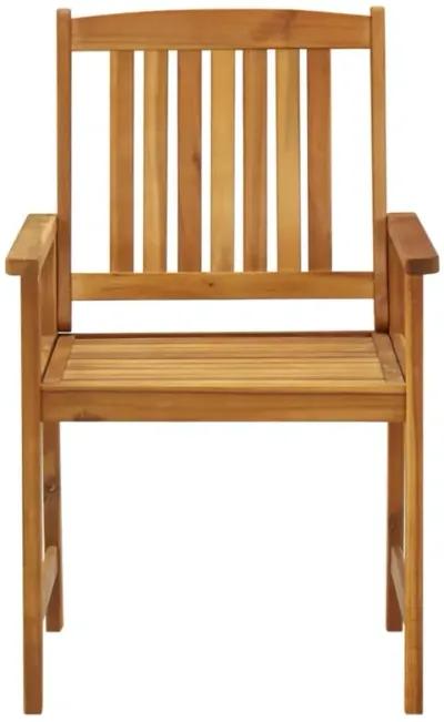 vidaXL Director's Chairs 4 pcs Solid Acacia Wood