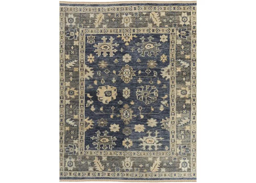 Fillmore 6954F 2' x 3' Blue/Gray Rug